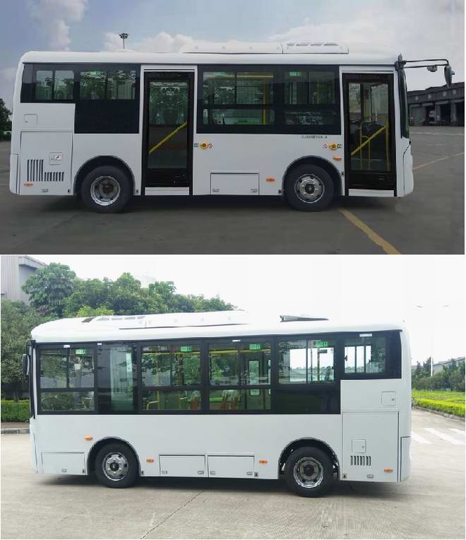 福田牌BJ6650EVCA-8纯电动城市客车公告图片