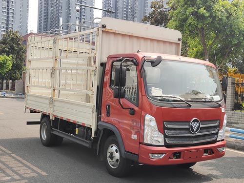 福田牌BJ5043CCY-MF仓栅式运输车公告图片