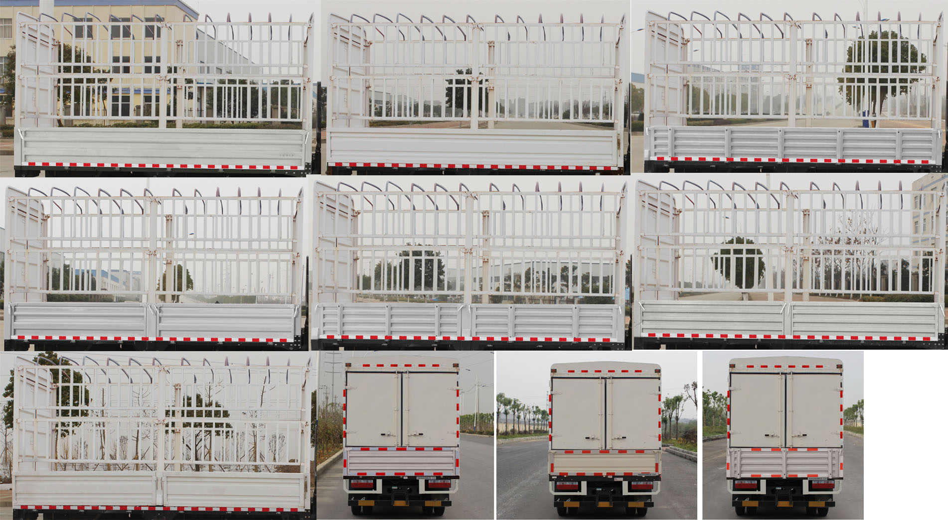 東風牌EQ5120CCY8CDEAC倉柵式運輸車公告圖片