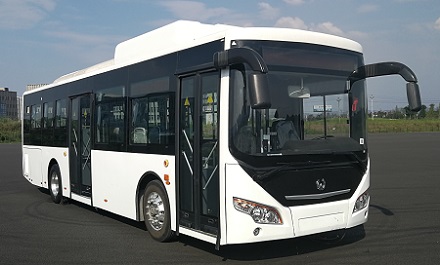 万向牌WXB6100GEV9纯电动低入口城市客车图片