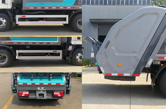 合加牌HJK5081ZYS6JL壓縮式垃圾車公告圖片