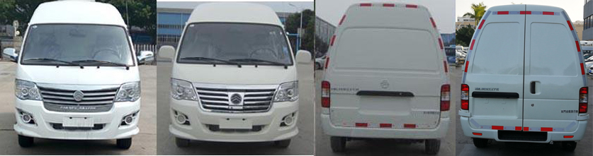 金旅牌XML5038XXY16廂式運輸車公告圖片