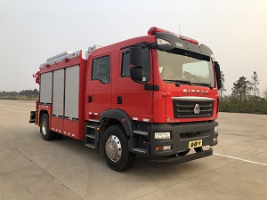 捷达消防牌SJD5141TXFJY130/SDA抢险救援消防车