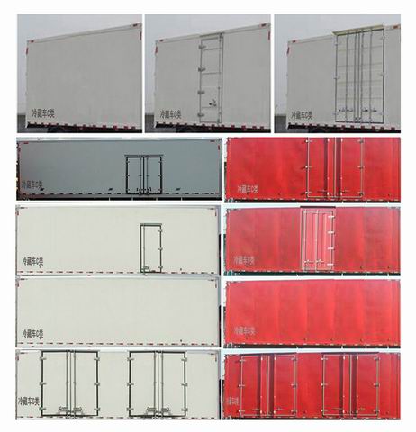 豪沃牌ZZ5317XLCN466GF1冷藏车公告图片