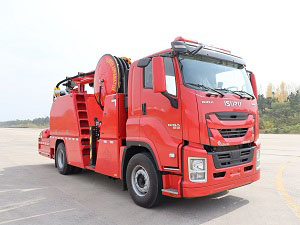 捷達消防牌SJD5190TXFBP300/YDWSA泵浦消防車公告圖片