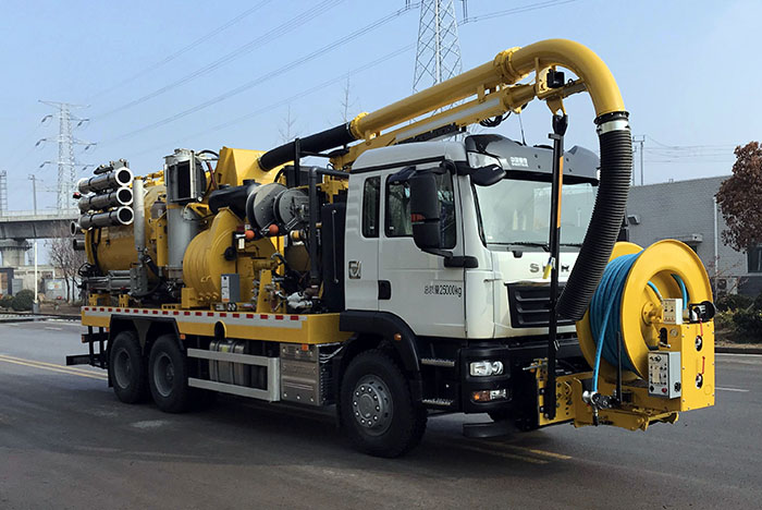 徐工牌XGH5252GQXZ6下水道疏通清洗車公告圖片