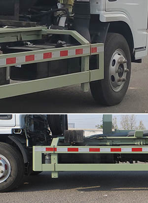 凌宇牌CLY5070ZXXE6車廂可卸式垃圾車公告圖片