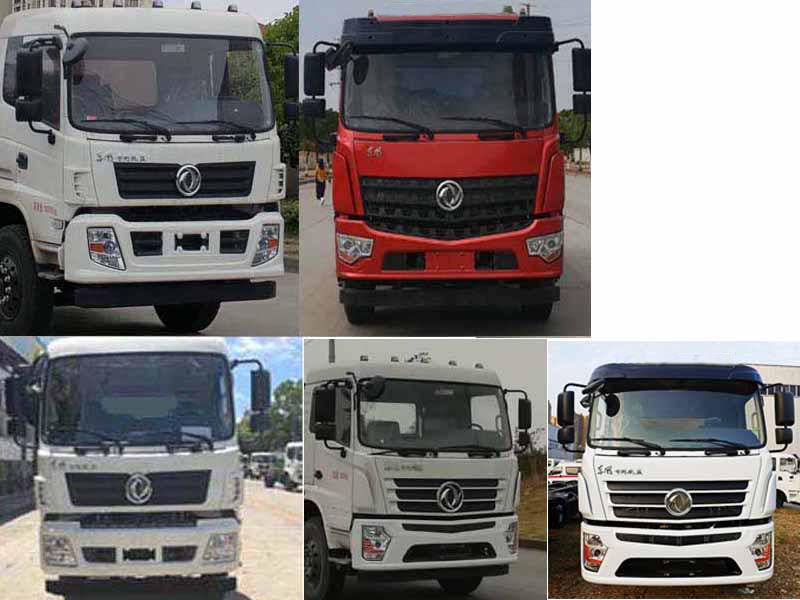 程力威牌CLW5160ZBS6CF擺臂式垃圾車公告圖片