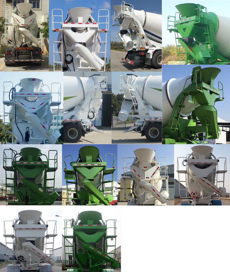 豪曼牌ZZ5318GJBM60EB1混凝土攪拌運(yùn)輸車公告圖片