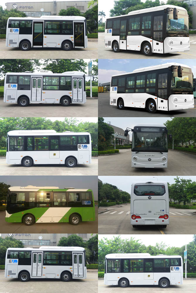 福田牌BJ6650EVCA-9纯电动城市客车公告图片