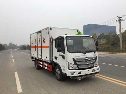 炎帝牌SZD5043XRQBJ6易燃气体厢式运输车公告图片