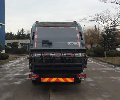 中集牌ZJV5120ZYSHBNBEV純電動壓縮式垃圾車公告圖片