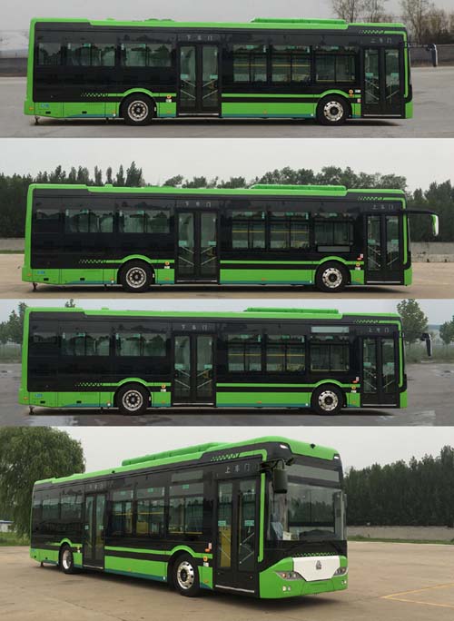豪沃牌ZZ6126GBEVQ5纯电动城市客车公告图片