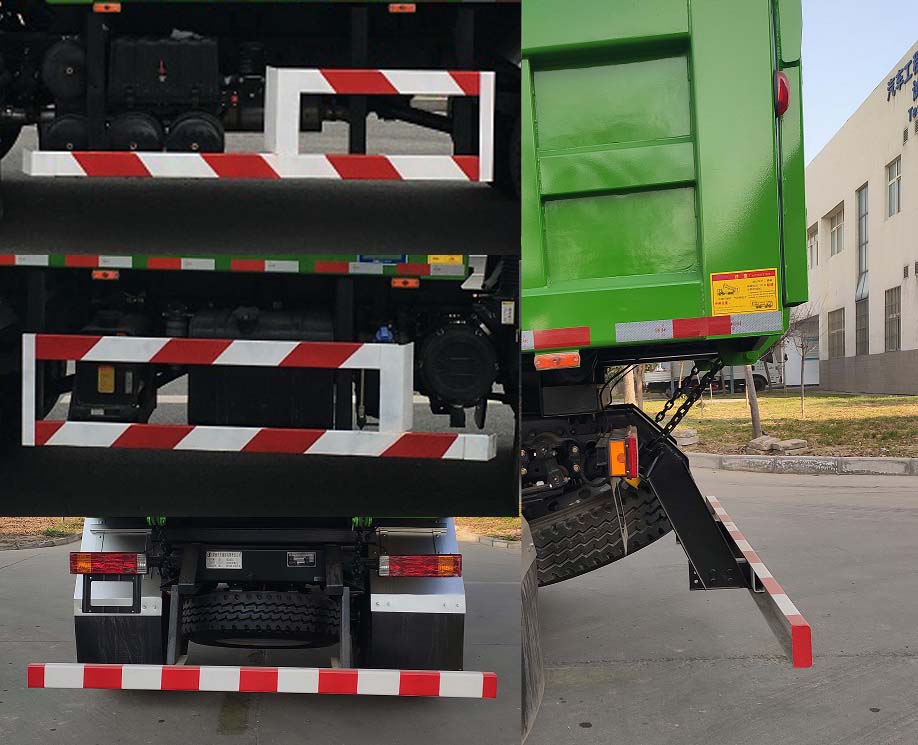 陕汽牌SX5160ZLJLA12自卸式垃圾车公告图片