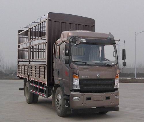 豪沃牌ZZ5107CCYG421CE1仓栅式运输车公告图片