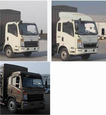 豪沃牌ZZ5107CCYG421CE1仓栅式运输车公告图片