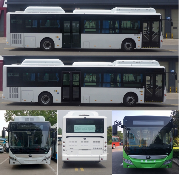 宇通牌ZK6125CHEVNPG39插电式混合动力低入口城市客车公告图片