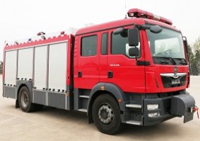 压缩空气泡沫消防车