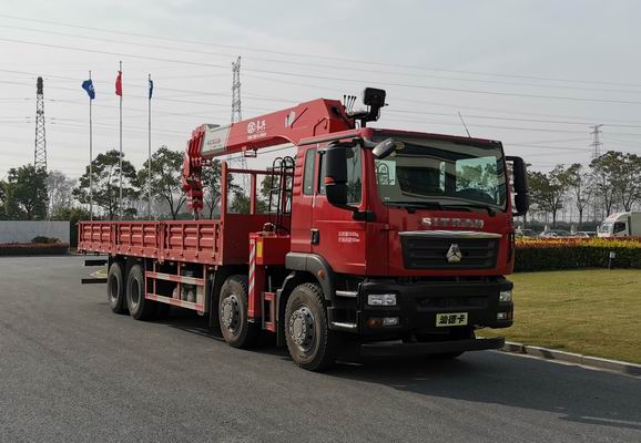 汕德卡牌ZZ5316JSQN436GE1隨車起重運(yùn)輸車公告圖片