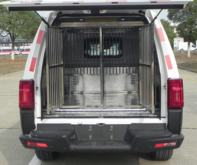 江鈴牌JX5033XJQZSA96警犬運(yùn)輸車公告圖片