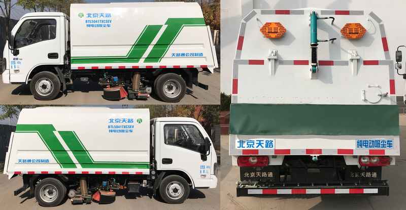 天路牌BTL5041TXCSEV純電動吸塵車公告圖片