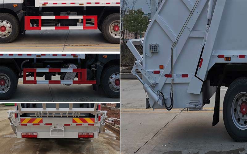 北重電牌BZD5185ZYSH7壓縮式垃圾車公告圖片