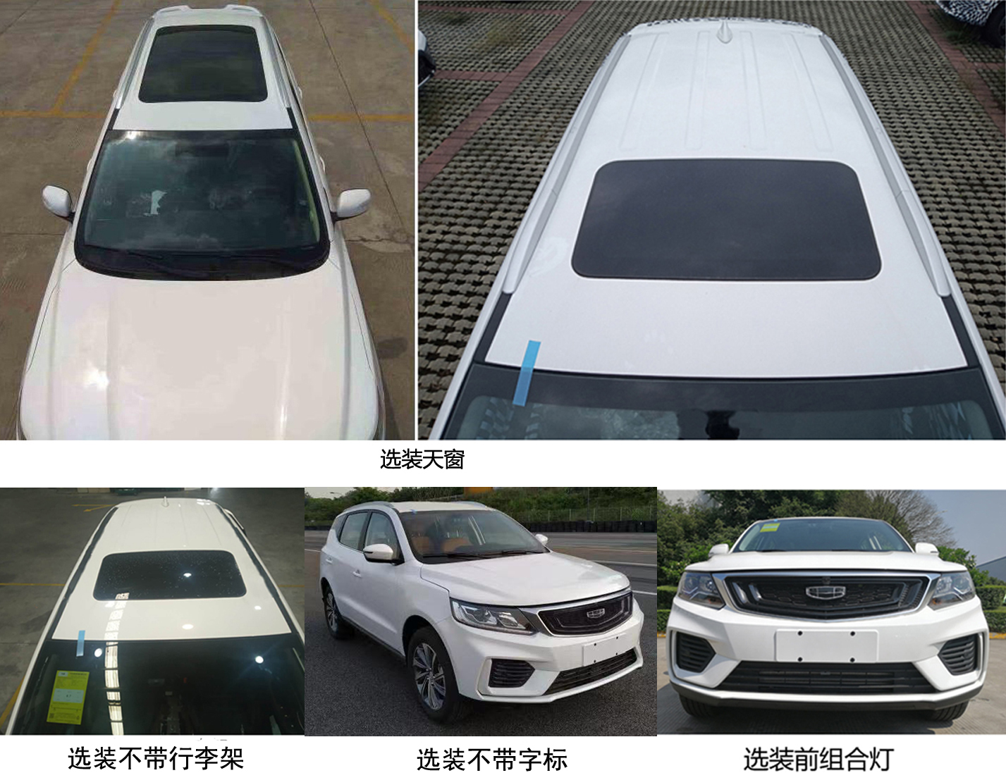 帝豪牌RX6453M01多用途乘用车公告图片