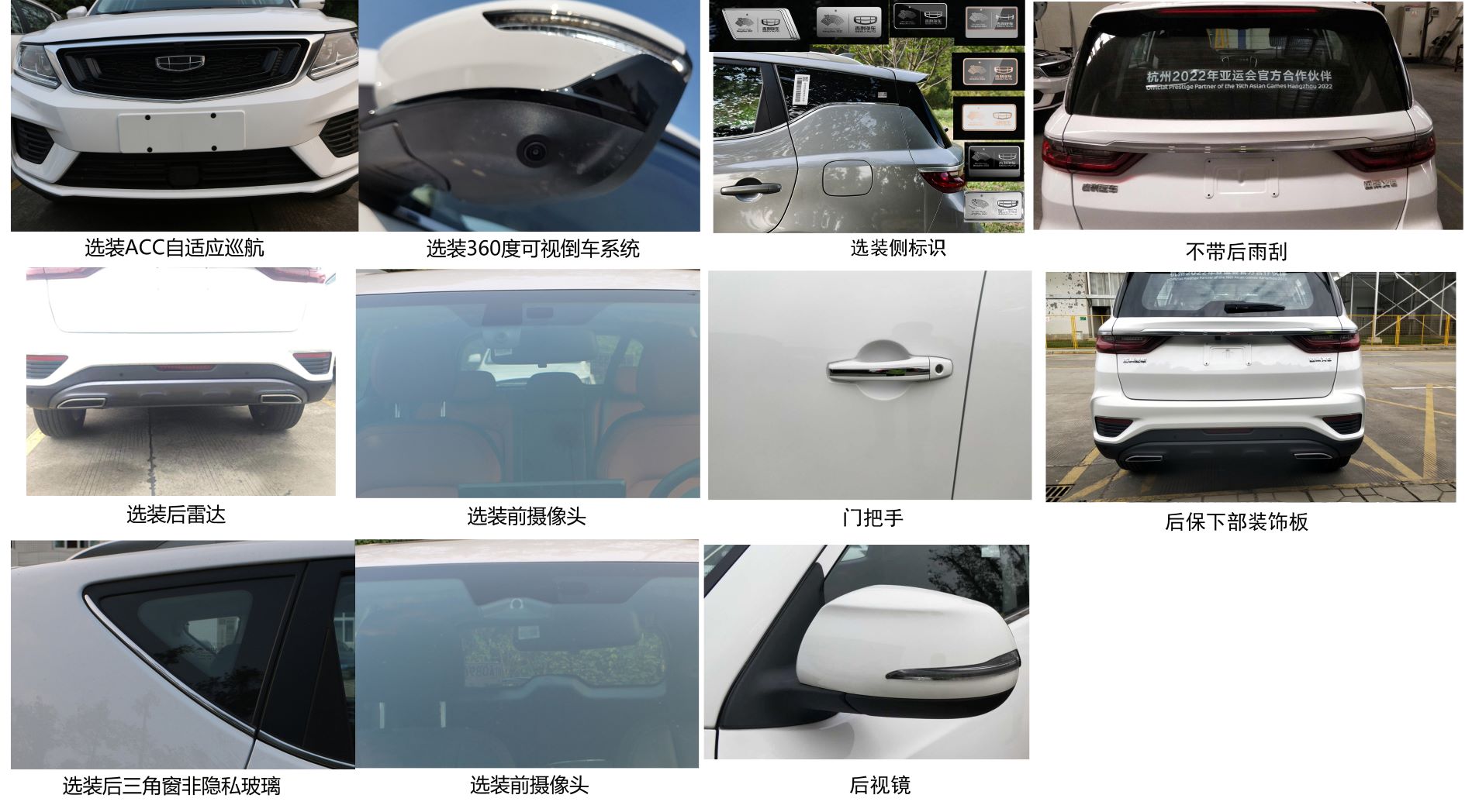 帝豪牌RX6453M01多用途乘用车公告图片