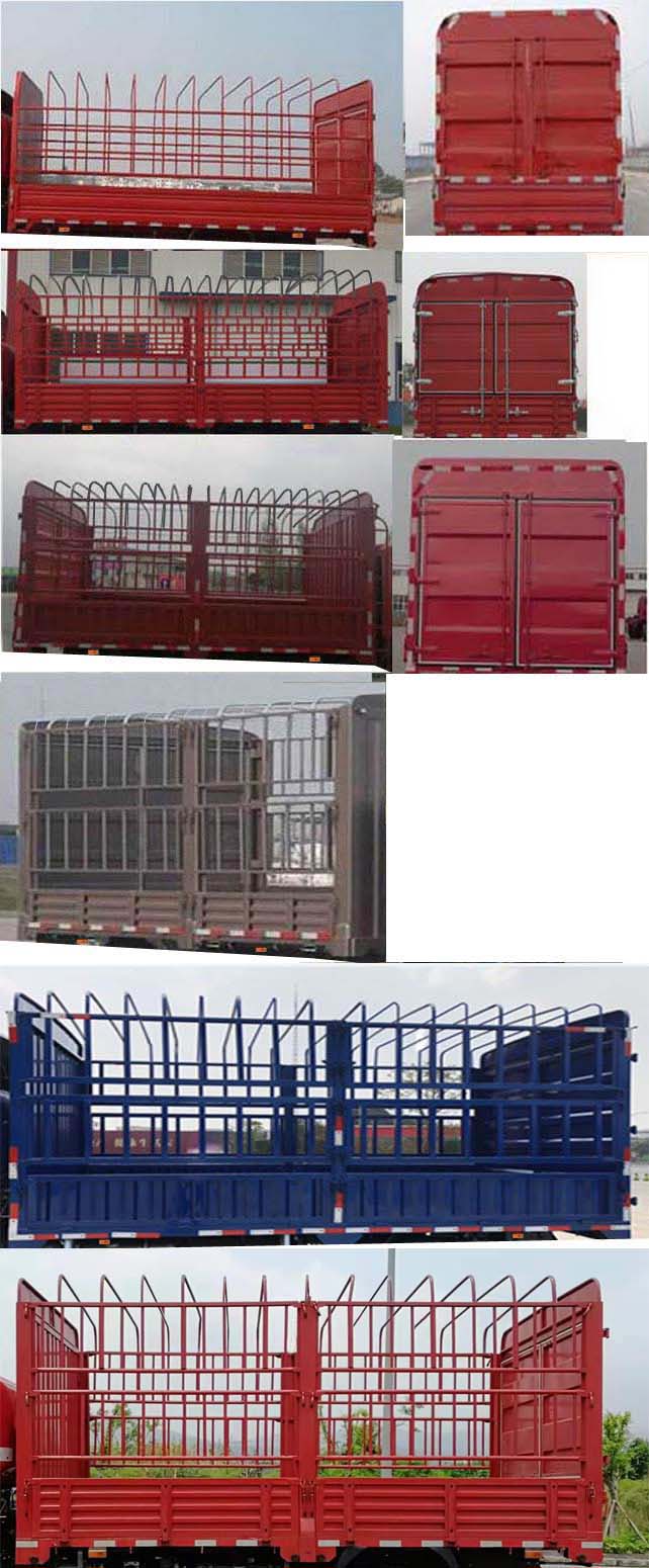 王牌牌CDW5120CCYHA1R6倉柵式運輸車公告圖片