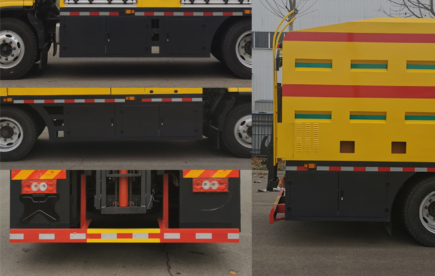 粱锋牌LYL5120TXB6沥青路面热再生修补车公告图片