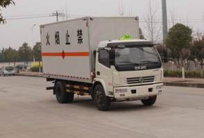 易燃气体厢式运输车