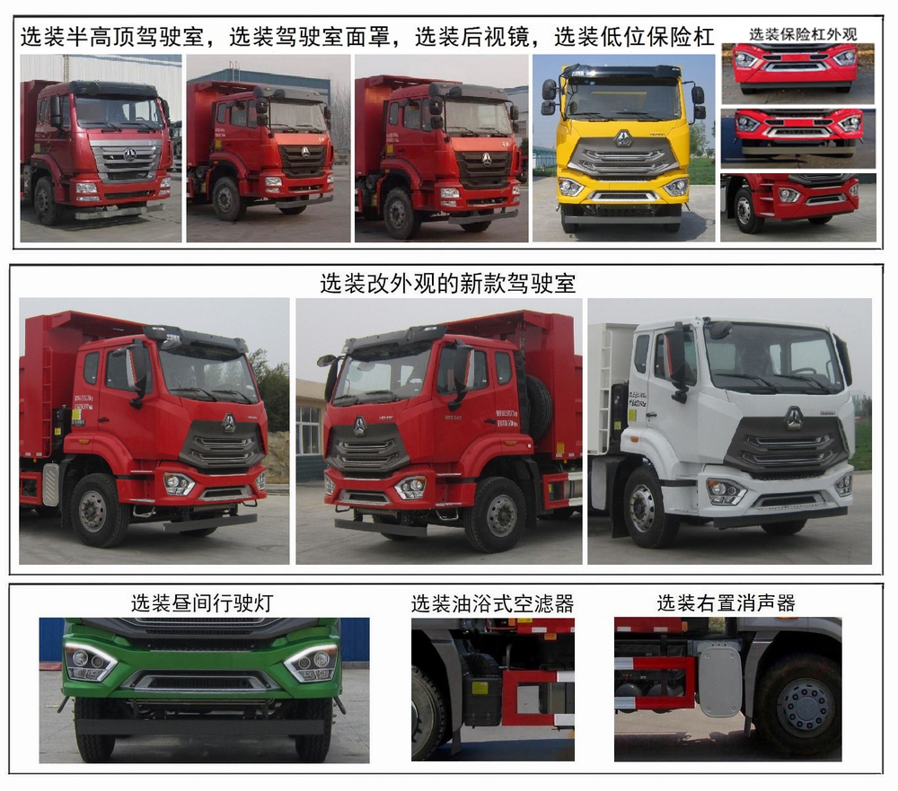 豪瀚牌ZZ3255N4946E1自卸汽车公告图片