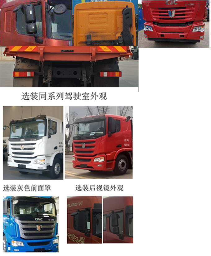 集瑞联合牌QCC3252D654-3自卸汽车公告图片