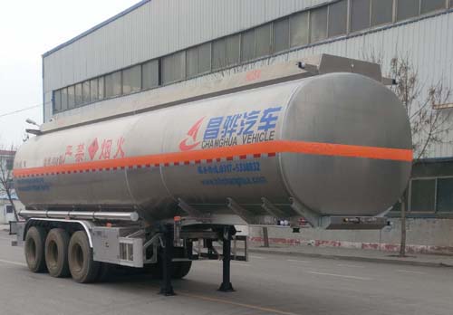 昌骅牌HCH9406GRY43铝合金易燃液体罐式运输半挂车图片