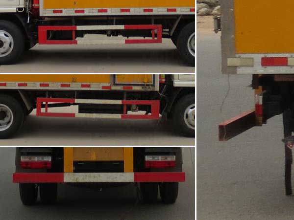 江特牌JDF5040XZWE5杂项危险物品厢式运输车公告图片