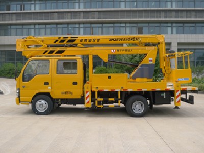 海倫哲牌XHZ5065JGKQ52高空作業(yè)車公告圖片