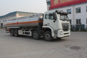 绿叶牌JYJ5325GYYE铝合金运油车