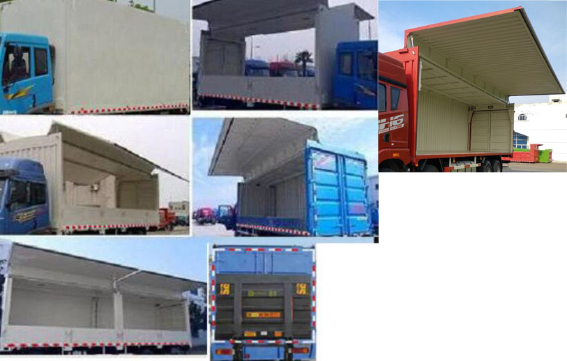 解放牌CA5310XYKP25K2L7T4E5A80翼開啟廂式車公告圖片