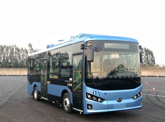 比亚迪牌BYD6850HZEV2纯电动城市客车图片