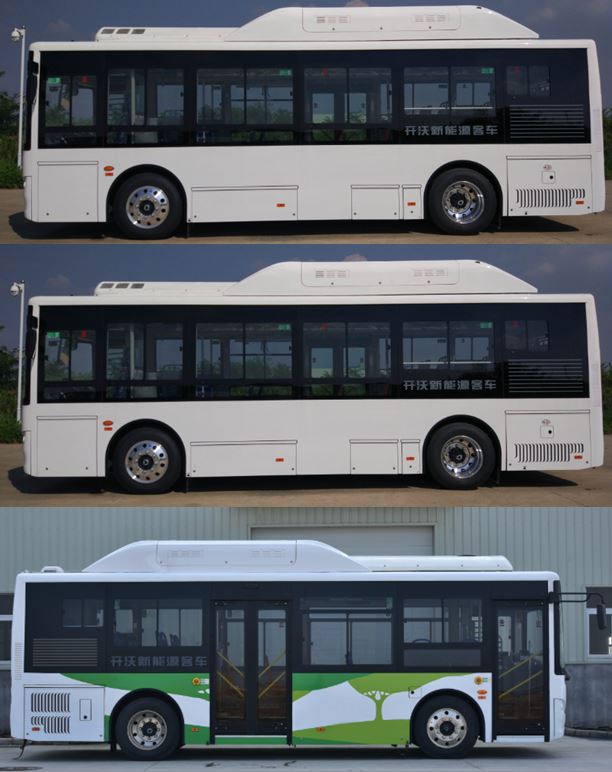 开沃牌NJL6859FCEV2燃料电池城市客车公告图片