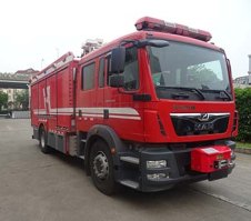 压缩空气泡沫消防车