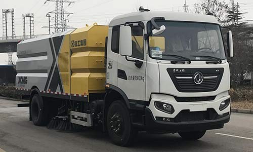 徐工牌XZJ5180TSLD6扫路车公告图片