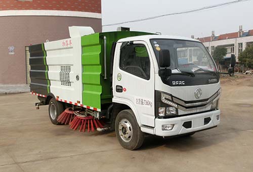 虹宇牌HYS5070TSLE6扫路车公告图片