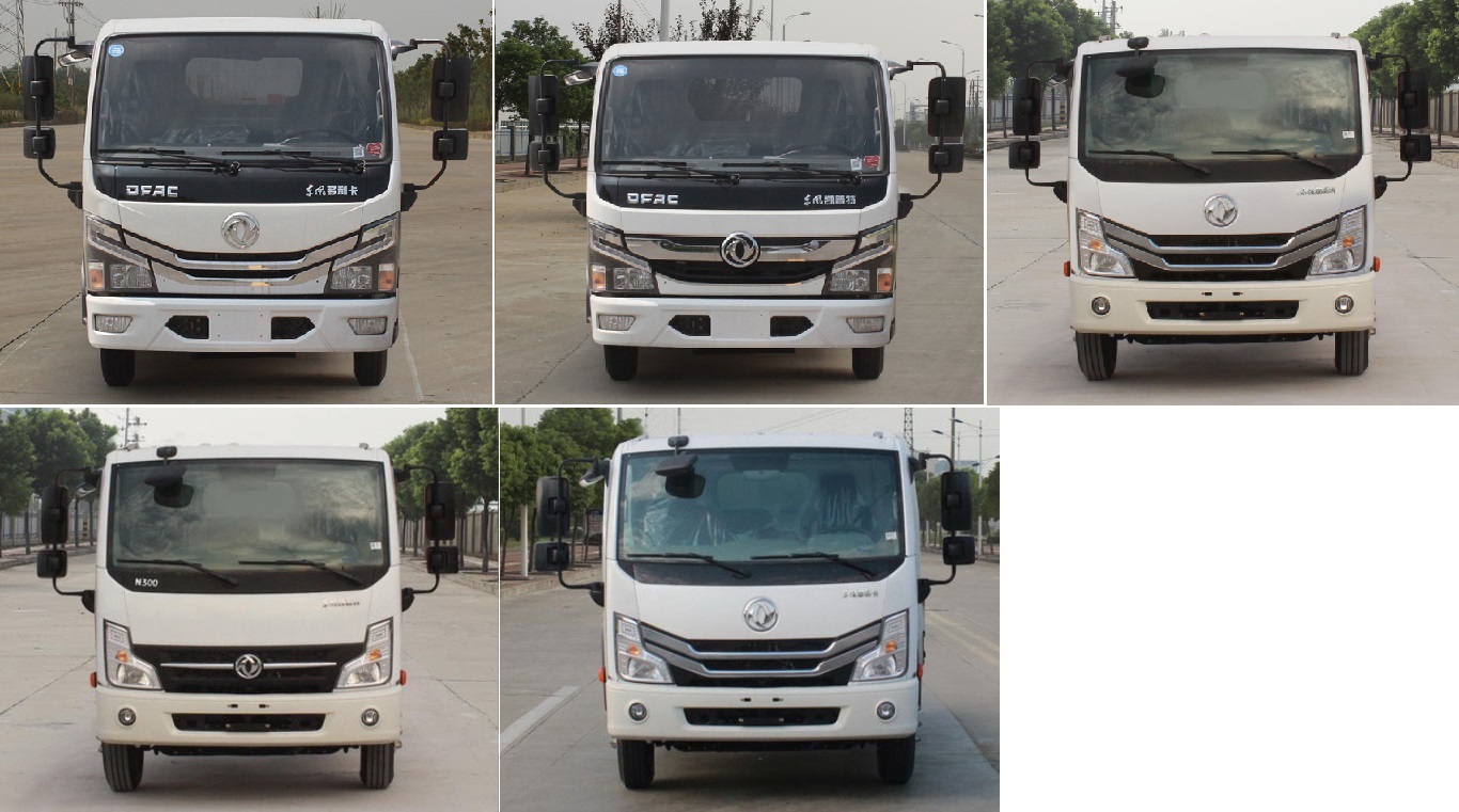 中汽力威牌HLW5073ZXX6EQ车厢可卸式垃圾车公告图片