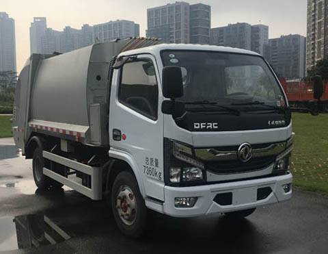 东风牌EQ5073ZYSS6压缩式垃圾车公告图片
