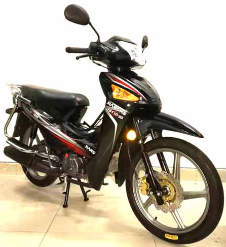 建设牌JS110-9D两轮摩托车公告图片