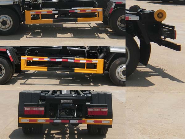 神狐牌HLQ5040ZXXE6車廂可卸式垃圾車公告圖片