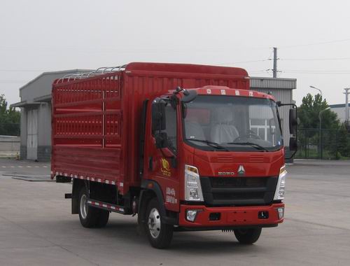 豪沃牌ZZ5047CCYC3314E145-2倉柵式運(yùn)輸車公告圖片