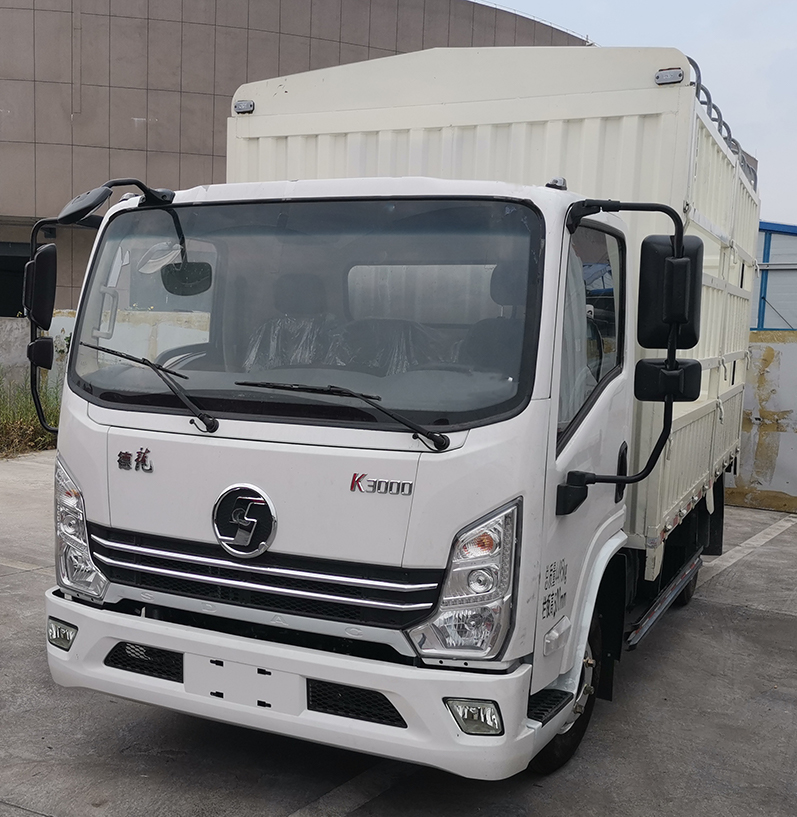 陕汽牌YTQ5040CCYKH332仓栅式运输车公告图片