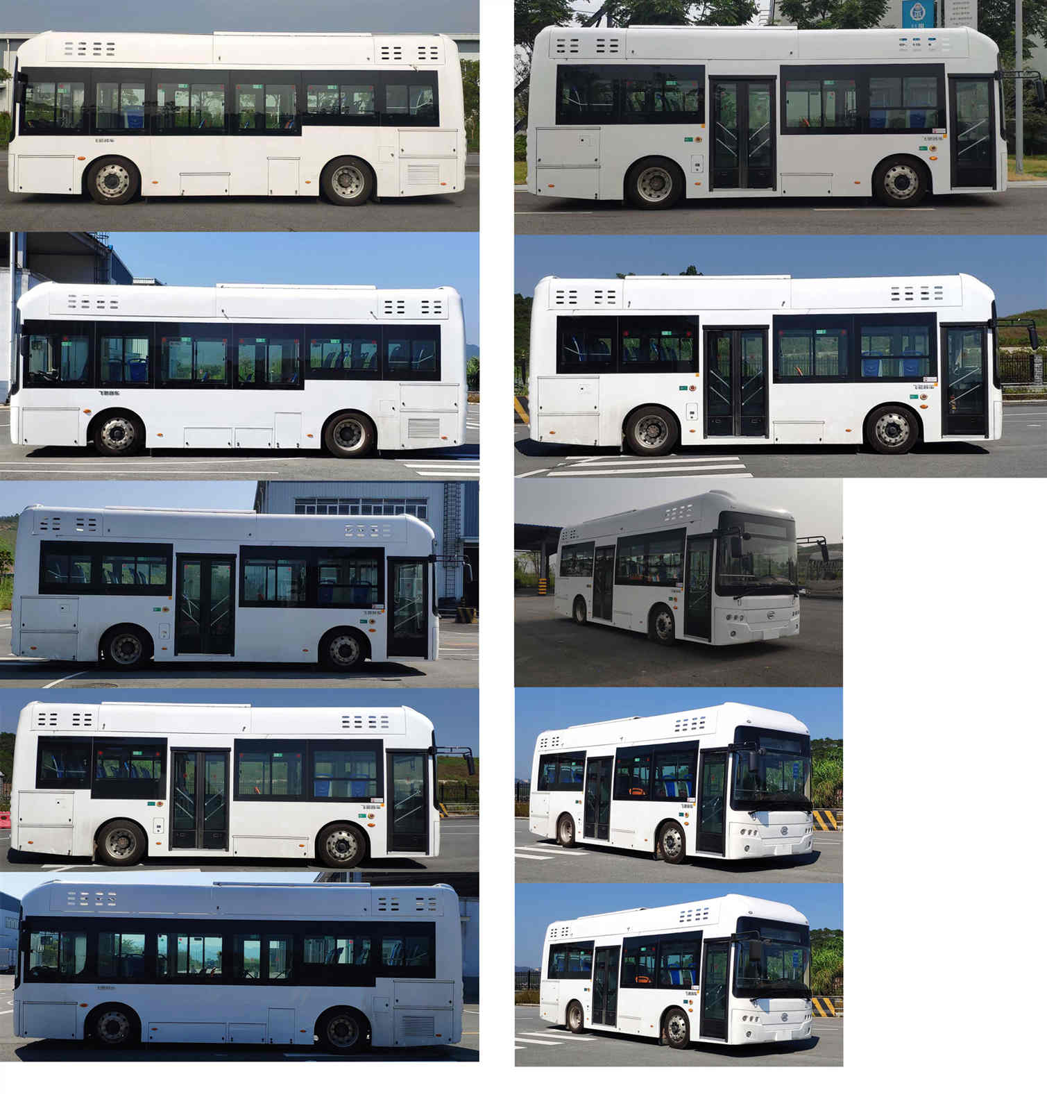 飞驰牌FSQ6860FCEVG1燃料电池城市客车公告图片